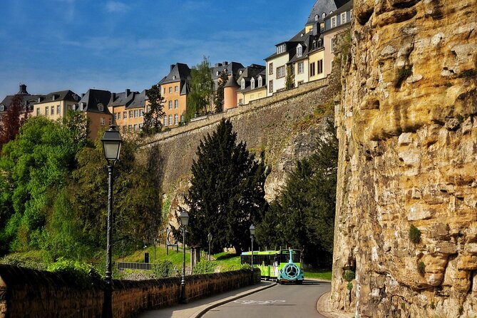 City Train in the old town of Luxembourg - Petruss Casemates and Constitution Square: where the story begins