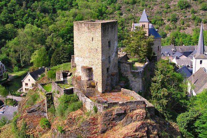 Haunted Castles and Ghost Legends of Luxembourg VIP Private Tour - Stop 3 Chateau d’Useldange: a 25 m keep with Attert River views
