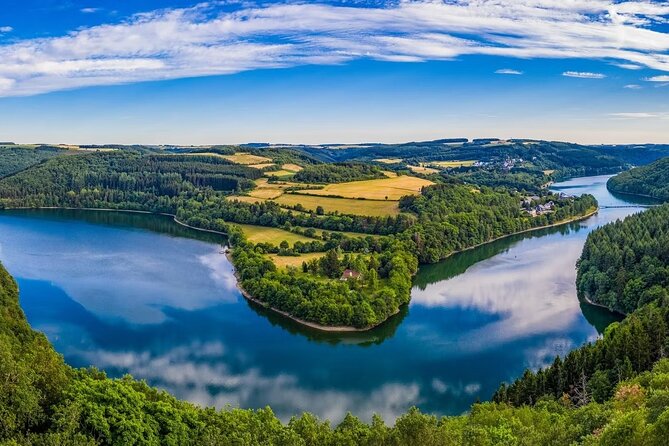 Luxembourg Castles, Forests & Rivers Private Tour (Easy Walks) - Luxembourg City pickup and private comfort in a gray Lexus NX
