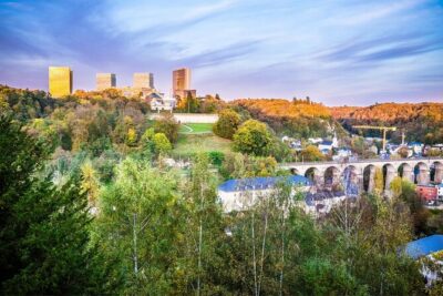 Luxembourg city walking tour