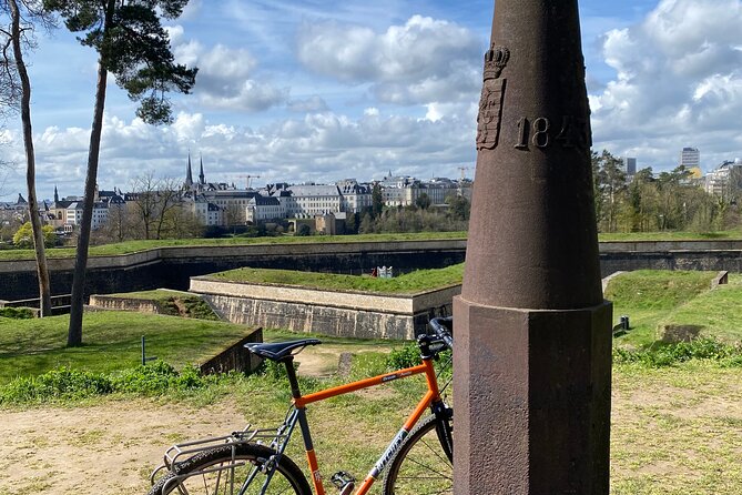Private bike tours experience the city of Luxembourg Donation-based - Route Highlights: Pont Adolphe to Drai Eechelen in About 3 Hours